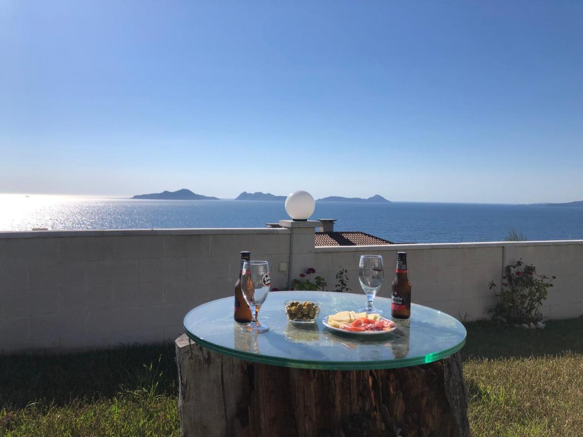 Precioso Apartamento Con Terreno Y Vistas A Cies Vigo Extérieur photo