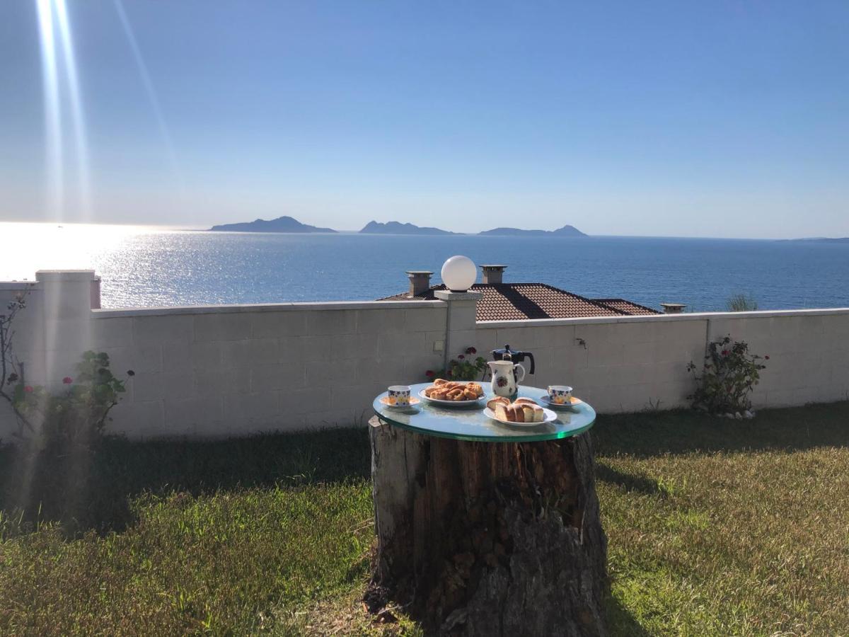 Precioso Apartamento Con Terreno Y Vistas A Cies Vigo Extérieur photo